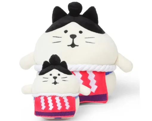 Plush Cat Sumo Large