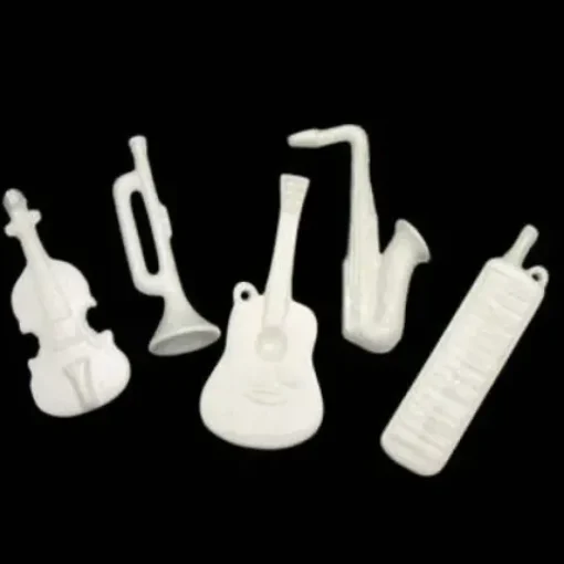 Porcelain Instrument Figurines