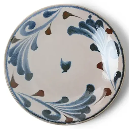 Rustic Blue Vines 11" Plate