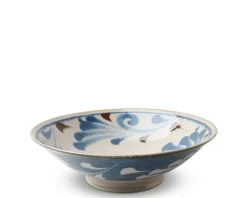 Rustic Blue Vines 9.75" Serving Bowl