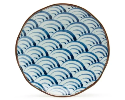 Saikai Nami Waves 9" Plate