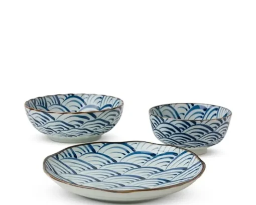 Saikai Nami Waves 9" Plate