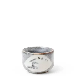 Sake Cup 2.5 Oz. Gray/White