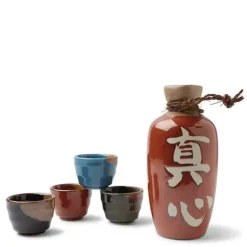 Sake Set Tetsuaka Magokoro