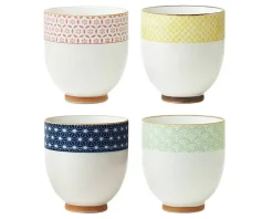 Sashiko Teacup Set 6 Oz.