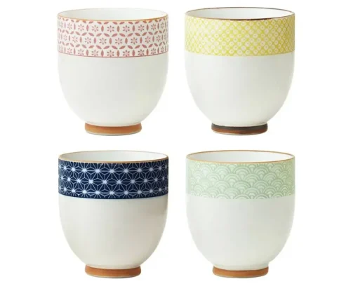 Sashiko Teacup Set 6 Oz.