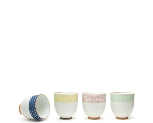 Sashiko Teacup Set 6 Oz.