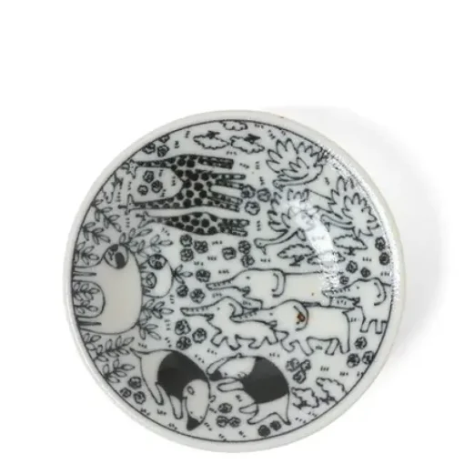 Sauce Dish 4" Happy Animals
