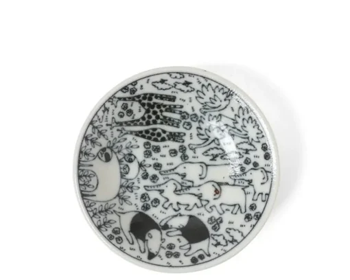 Sauce Dish 4" Happy Animals
