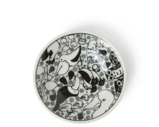 Sauce Dish 4" Happy Birds