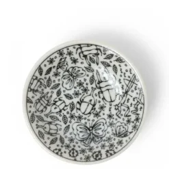 Sauce Dish 4" Happy Bugs