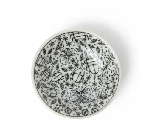 Sauce Dish 4" Happy Bugs