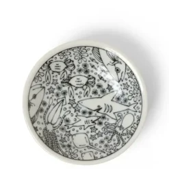 Sauce Dish 4" Happy Sea Creatures