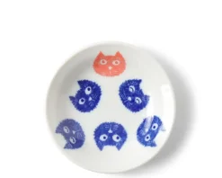 Sauce Dish Cat Furry Faces