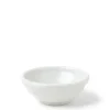 Sauce Dish Chinmi White + Blue Swirl
