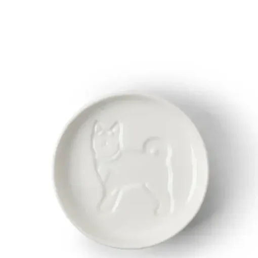 Sauce Dish Dog Standing