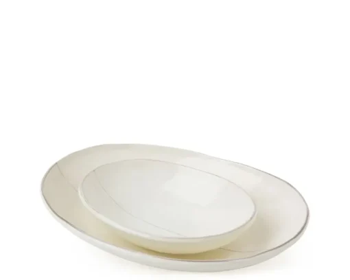 Shiratama 9.5" X 7" Oval Bowl