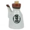 Shoyu 6 Oz. Sauce Pot With Cork - White