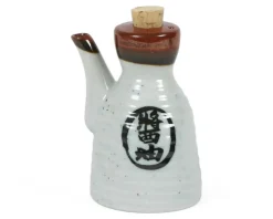 Shoyu 6 Oz. Sauce Pot With Cork - White