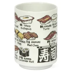 Sushi 8 Oz. Teacup