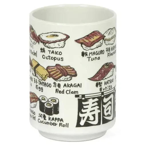 Sushi 8 Oz. Teacup