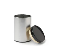 Tea Canister Black Lid 100G