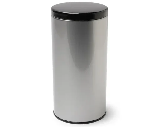 Tea Canister Black Lid 300G