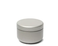 Tea Canister Petite Silver 30G
