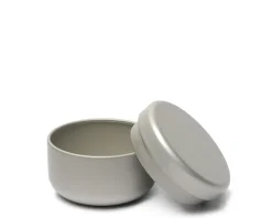 Tea Canister Petite Silver 30G