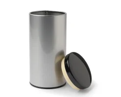 Tea Canister With Black Lid 200G