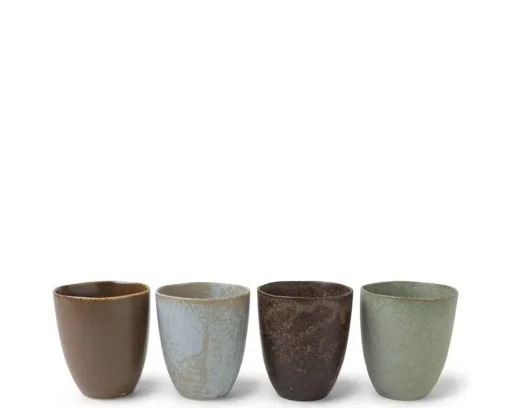 Teacup Pacific Forest Matte Set Of 4