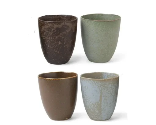 Teacup Pacific Forest Matte Set Of 4