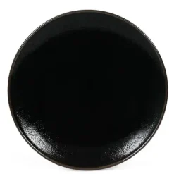 Tenmoku 10" Round Plate