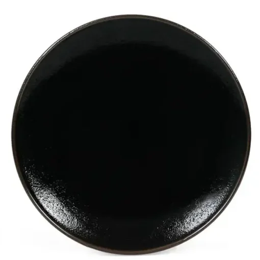 Tenmoku 10" Round Plate