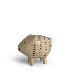 T-Lab Wooden Animal Zodiac Pig