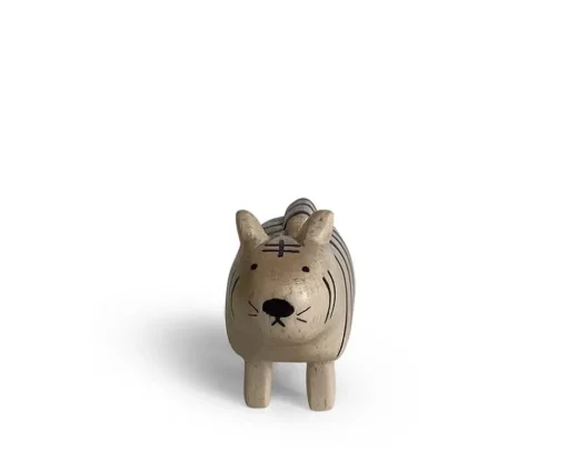 T-Lab Wooden Animal Zodiac Tiger