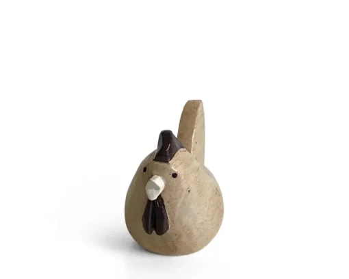 T-Lab Wooden Animal Zodiac Rooster