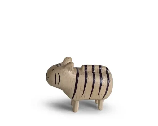 T-Lab Wooden Animal Zodiac Tiger