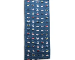 Towel Blue Sushi