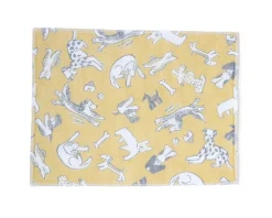 Towel Fuukin Dogs Yellow