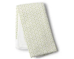 Towel Green Pattern
