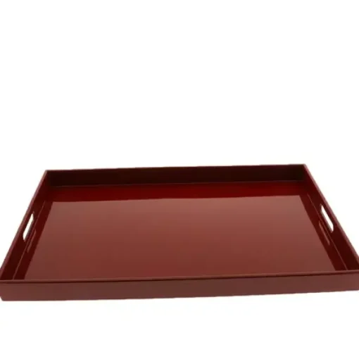 Tray Red 18-7/8" X 12-1/4"