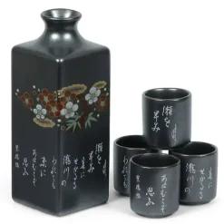 Ume Poem Sake Set