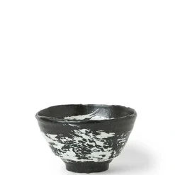 White Brush Stroke 5.5" Bowl