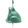 Wind Chime Frog Green