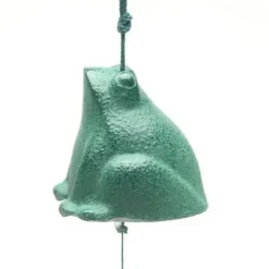 Wind Chime Frog Green