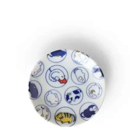 Zodiac Animals 4" Sauce Dish